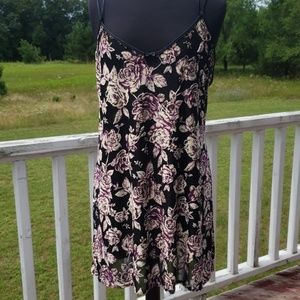 Amelia's  dress/nightie black mesh with velvet